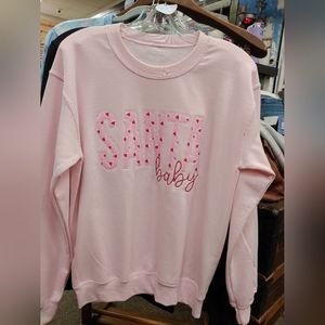 Southern Belle Santa Baby sweatshirt